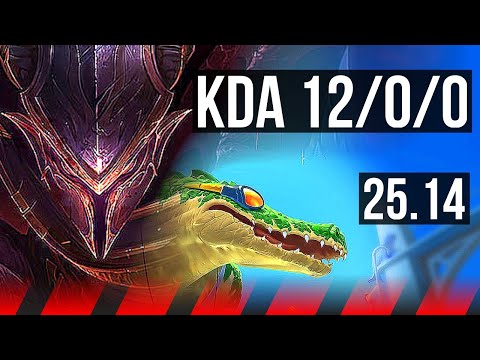 PANTHEON vs RENEKTON (TOP) | 10 solo kills, Legendary | KR Master | 25.14
