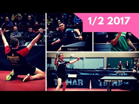 NUYTINCK Cédric A2 MERCHEZ Cédric A8 1/2 BELGIUM NATIONAL 2017 TABLE TENNIS