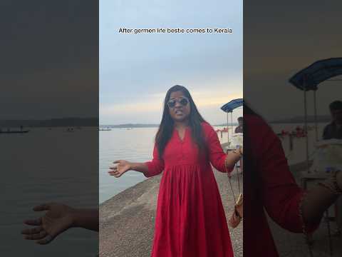 My German bestie comes to Kerala 😆😆😆