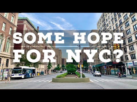 ⁴ᴷ⁶⁰ Walking Around Morningside Heights as New York City Reopens