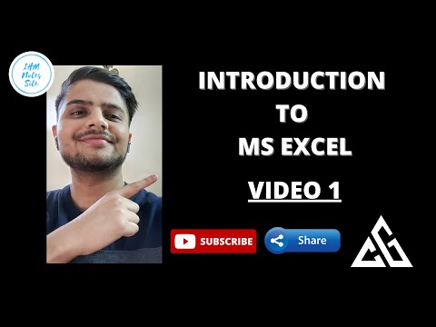 Introduction to Microsoft Excel - Excel Basics Tutorial in Hindi by Complete Goal #excel