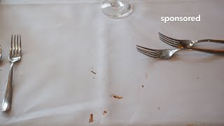 [Sponsored] Removing Stains from a Tablecloth