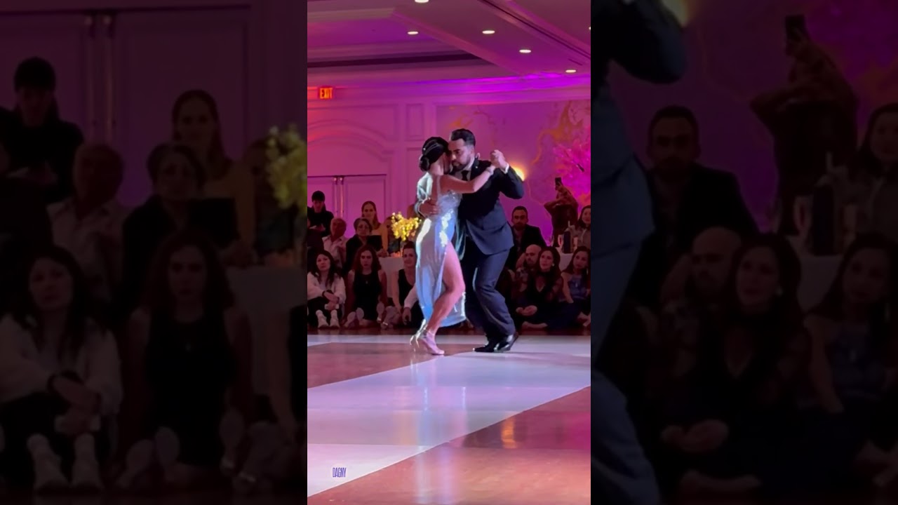 Video thumbnail for Clarisa Aragón & Jonathan Saavedra tango to “Mimosa” by Francisco Canaro at SoCal 4/8