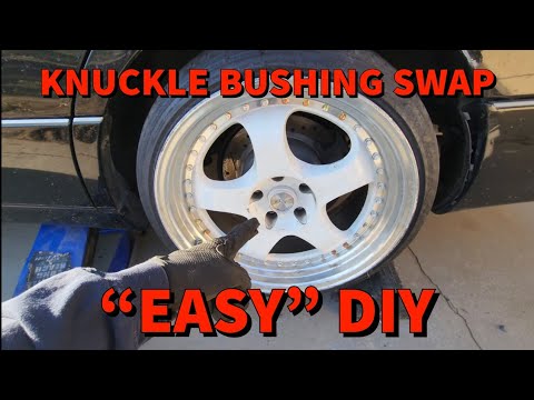 GS300 Rear Knuckle Bushing Replacement