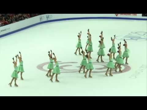 Team Russia 2 SP - ISU World Junior Synchronized Skating Championships ® 2017
