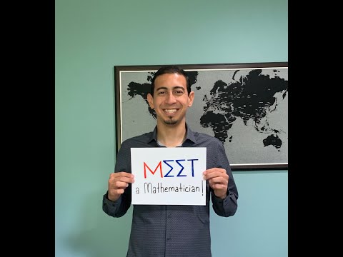 MEET a Mathematician! - Alexander Diaz-Lopez