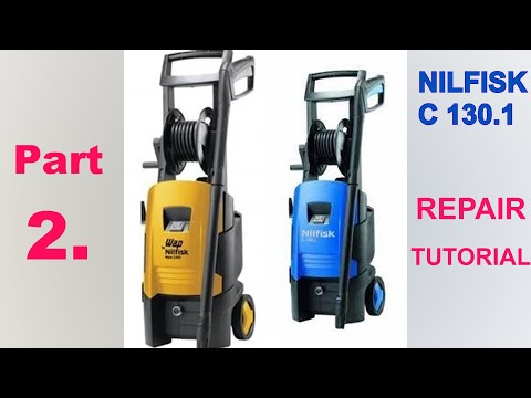 How to Replace a START STOP Valve Kit; NILFISK C 130.1; STIHL RE 98_(Part 2 of 8); Start Stop Ventil