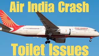 Acidente da Air India - Problemas com banheiros #airindiacrash