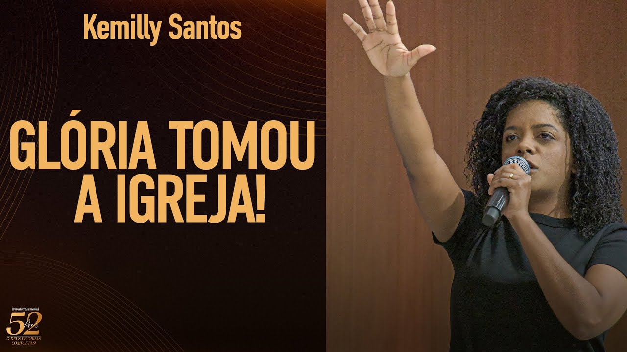 😱 O Céu Desceu! Kemilly Santos CANTA e Igreja É TOMADA Pela Glória! | Aniversário Ap. Luiz Henrique