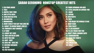 Sarah Geronimo NON STOP Greatest Hits  The Best of Sarah Geronimo Full Album Playlist 2020