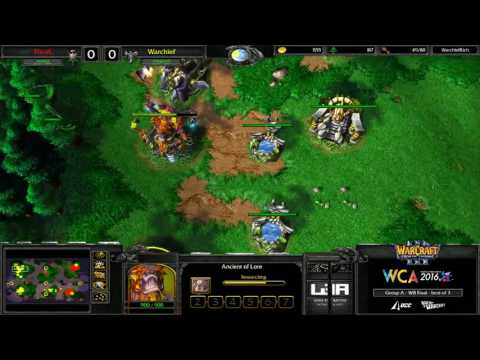 (EN) WCA 2016 EU Warcraft III [H] Hawk vs WarchiefRich [N] - Group A