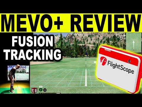FLIGHTSCOPE MEVO PLUS - Fusion Tracking Review with E6 Connect Golf Simulator Software