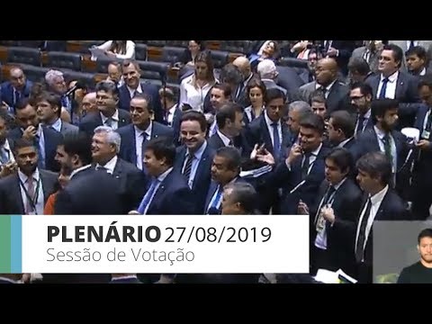 Plenário - Sessão de votação - 27/08/2019 - 20:01
