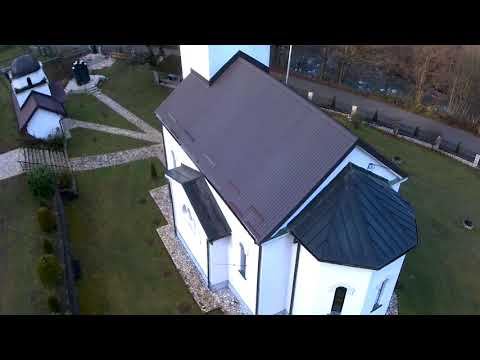 Blatnicka stogodisnja Crkva Lazarica snimana dronom