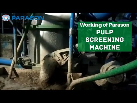 Reject Screen Washing Cycle in Action