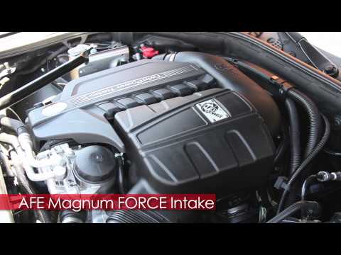2014 BMW 535i F10 gains +32whp with NEW AFE Magnum Force Intake