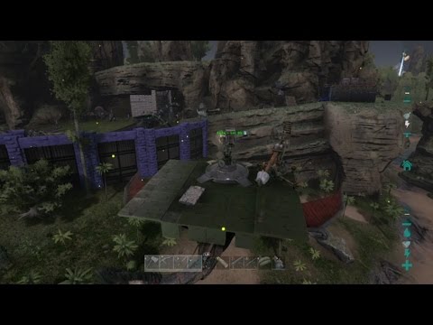 Ark: Survival Evolved Unofficial PvP Server Fighting Alpha Tribe! #1 (XB1)