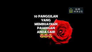 Download lagu 10 Panggilan Yang 'Sweet' Untuk Pasangan Anda! mp3