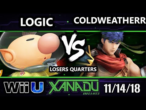 S@X 276 Smash 4 - VGBC | Logic (Olimar) Vs. SL | ColdWeatherr (Ike) - Wii U Losers Quarters