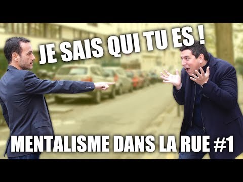 Fabien Olicard : mentalisme dans la rue 