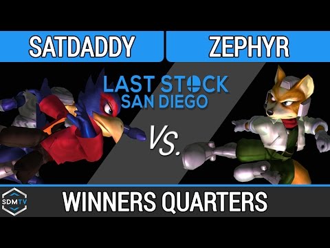 LSSD 90 - satdaddy (Sheik/Falco) vs. [GLG] Zephyr (Fox) - SSBM Winners Quarters - Smash Melee