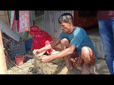 Most Satisfying Cast Net Fishing Video Catch Tons of Fish - Traditional Net Catch Fishing on River