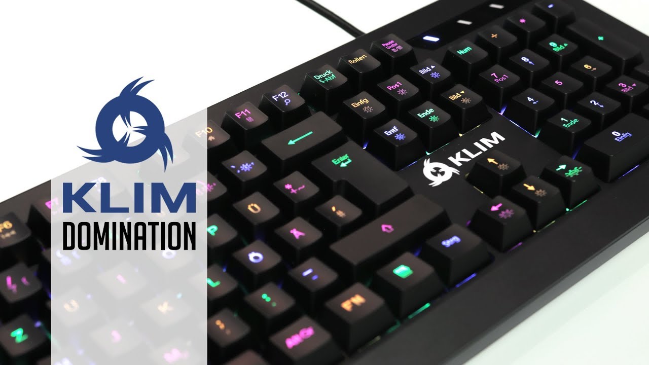 KLIM Domination - Teclado mecánico RGB por menos de 70 €