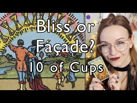 Card Meaning: 10 OF CUPS 🌈 Tarot Deep Dive -- Single Card Study