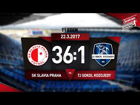 Gambrinus Kopeme za fotbal - SK Slavia Praha vs. TJ Sokol Kozojedy