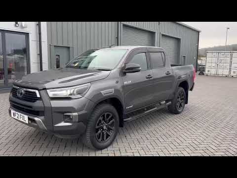 Lot 2: 2021 Toyota Hilux Invincible X Double Cab 4WD Pick Up