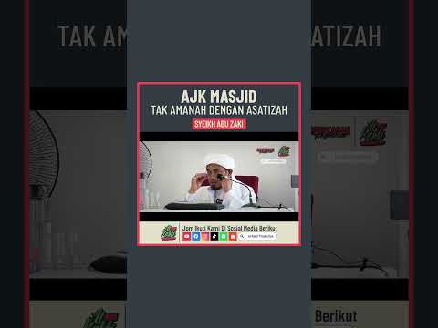 Syeikh Abu Zaki - AJK Masjid Tak Amanah Dengan Asatizah