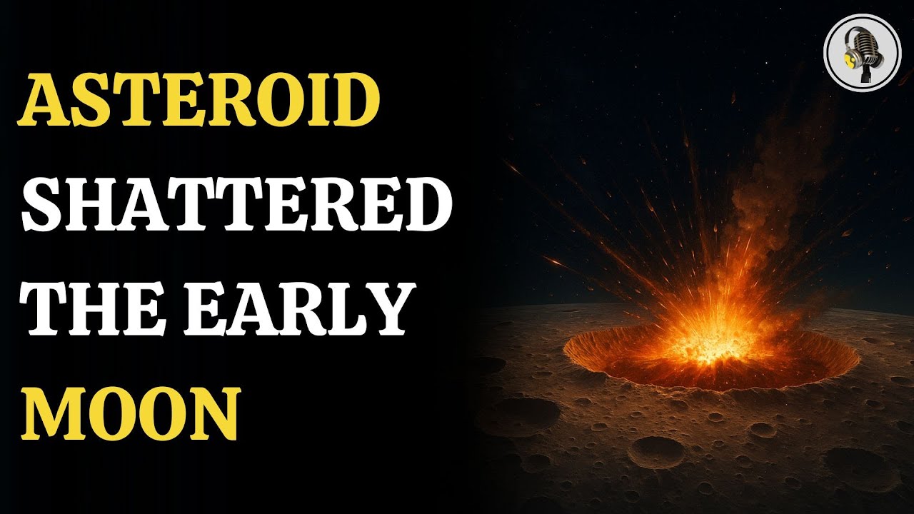 Asteroid Slammed Into the Moon 4.3 Billion Years Ago | WION Podcast