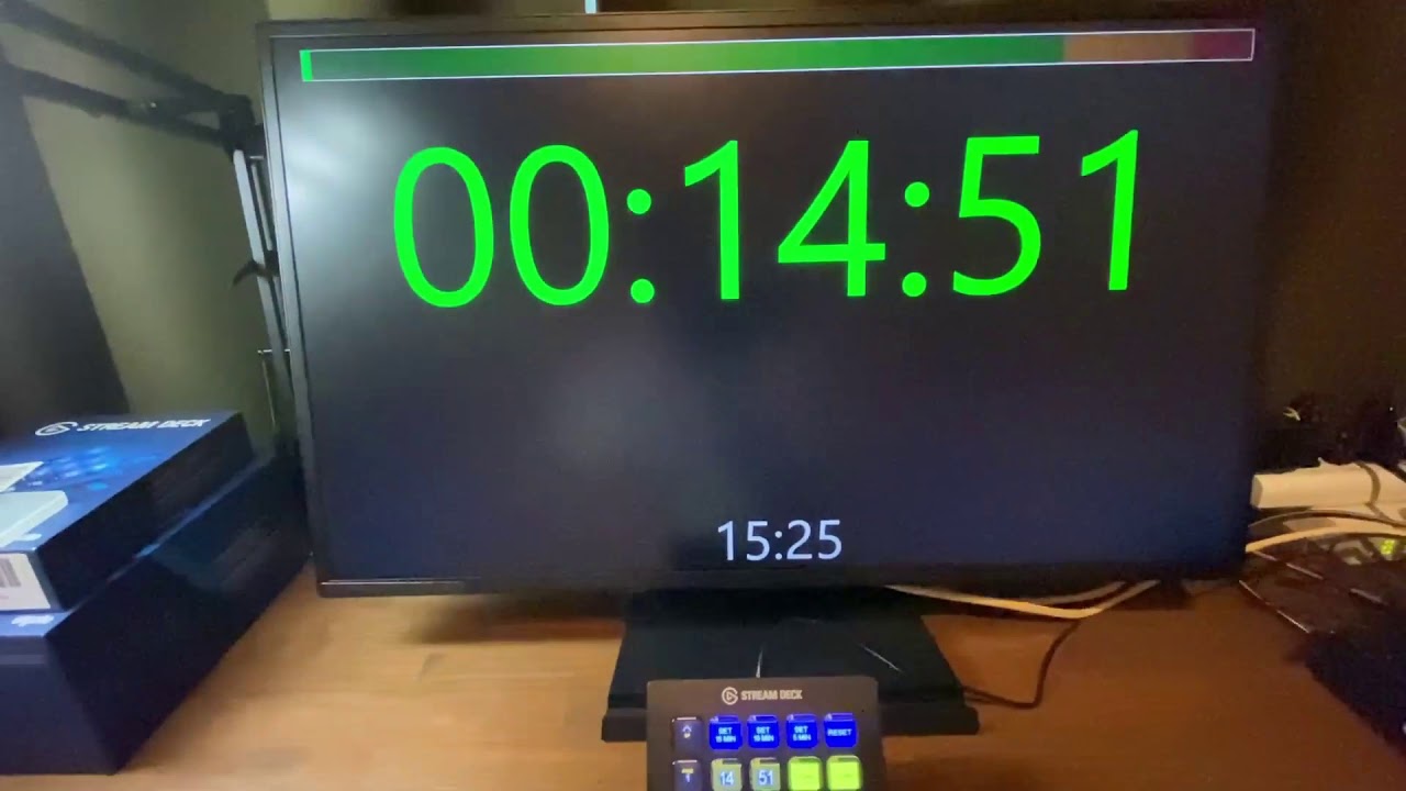 irisdown countdown timer with STREAMDECK&BITFOCUS COMPANION