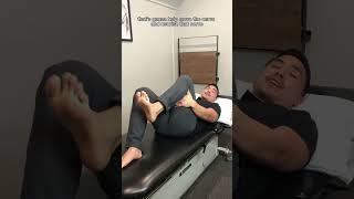 Decrease numbness in the foot in seconds #physicaltherapy #footpain #heelpain