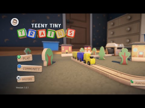 Teeny Tiny Trains (Short Circuit Studios) iOS Gameplay - Satisfying to build tracks & watch trains - YouTube