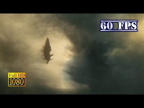 Rodan vs King Ghidorah (Full HD 60fps Latino) - Godzilla: King Of The Monsters (2019)