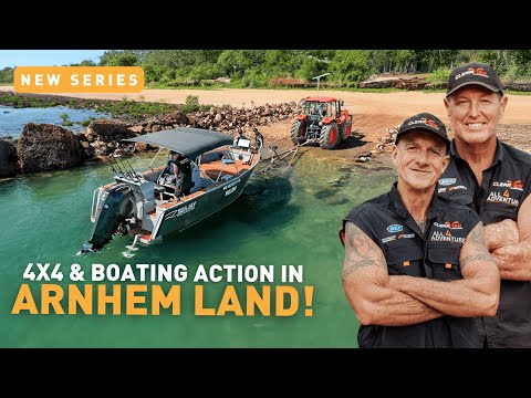 ⚡Goat Track 4WDing, Rough Seas & Big Barra in ARNHEM LAND!