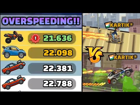 MOTOCROSS OVERTAKES UNSTOPPABLE RALLY CAR!! 🤯🔥 IN COMMUNITY SHOWCASE - Hill Climb Racing 2