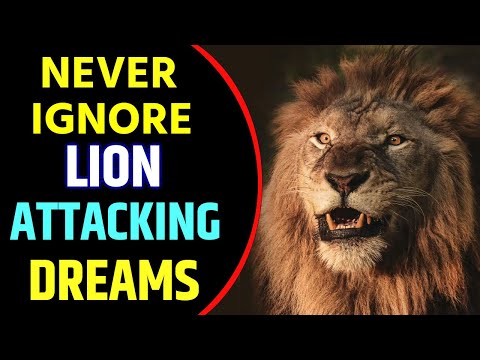 Lion Attack Dream Meaning | Dream About Lion Attacking | Lion Attack in Dream Interpretation