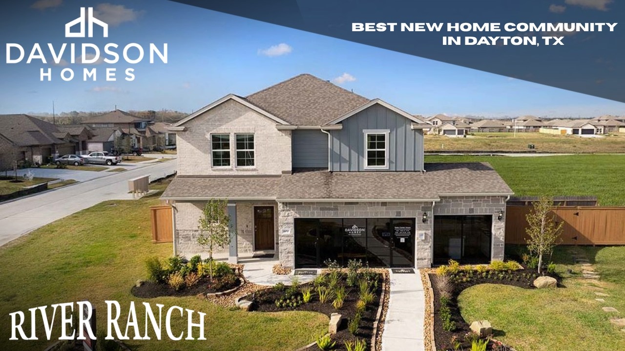 Davidson Homes at River Ranch in Dyaton TX!