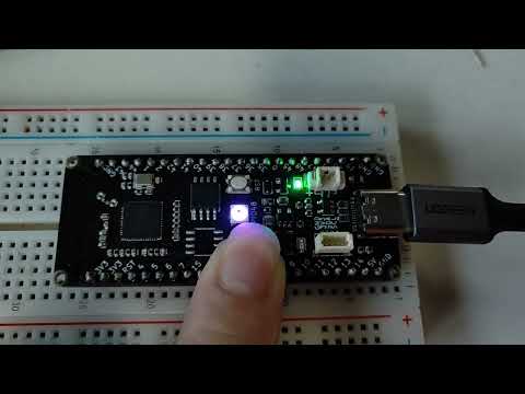 Banana Pi BPI-Leaf-S3 with ESP32-S3 & MicroPython, use key interrupts to control neopixel