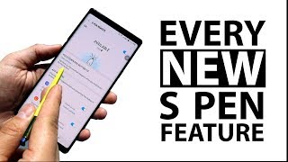 EVERY New Galaxy Note 9 S Pen Feature (pre launch)