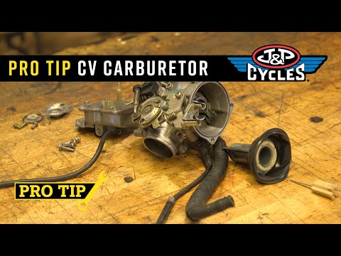 The Anatomy of a Harley Davidson CV Carb : Pro Tip