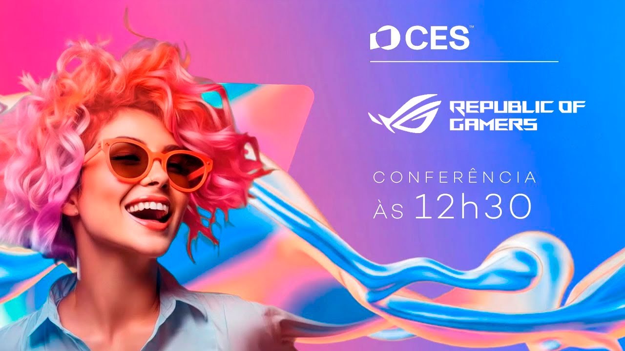 Evento da ROG na CES 2025: tradução simultânea PT-BR AO VIVO!
