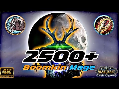 2500+ Moonkin Mage 2v2 Arena Wotlk Classic Season 7