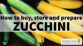 How to Buy, Store, and Prepare Zucchini