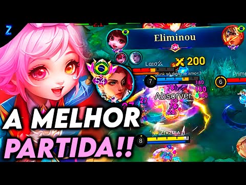 A MELHOR PARTIDA DA SEMANA!! - CHANG'E GAMEPLAY | Mobile Legends