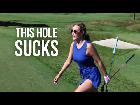 Golfer Paige Spiranac Takes On Her Nemesis