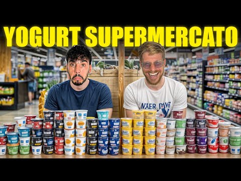 WE TRY ALL THE YOGURTS THERE IS IN THE SUPERMARKET - OMG WE DISCOVERED SOME AMAZING FLAVORS!