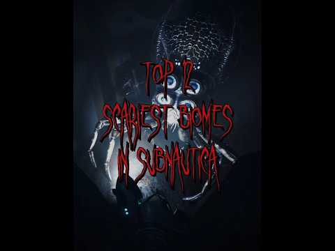 TOP 12 SCARIEST BIOMES IN SUBNAUTICA || #capcut #ranking #videogames #subnautica #horrorgaming